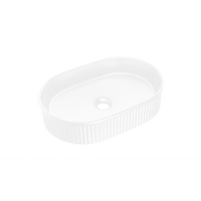 Umywalka 48x32.5 cm owalna nablatowa biała BEYOND5WHITEE6564 Comad Beyond