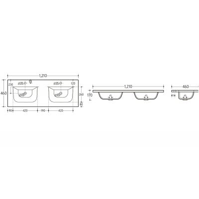 Zestaw Comad ADELCASHMERE82602S, SKY120DDP8099