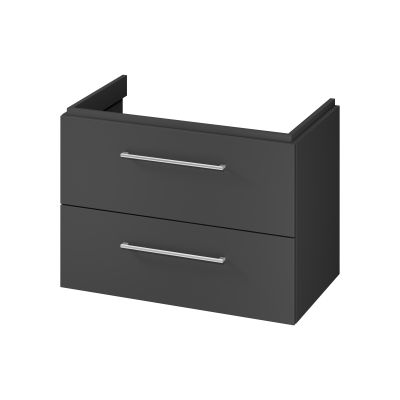 Szafka 79.4x44.4x57.2 cm podumywalkowa wisząca antracyt S164037 Cersanit Larga