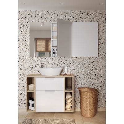 Szafka wisząca boczna 40x13.8 cm S584020DSM Cersanit City