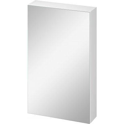Szafka 49.4x14.1x80 cm z lustrem biała S584023DSM Cersanit City