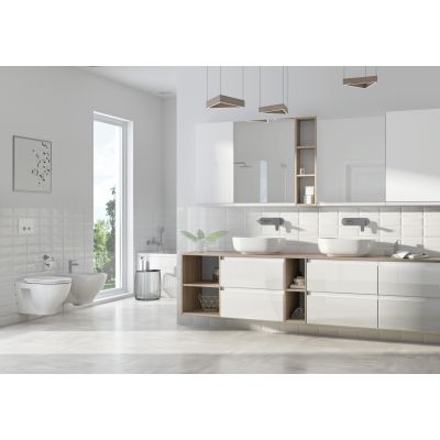 Szafka 59.5x44.7x57 cm podumywalkowa wisząca biała S590042 Cersanit Modo