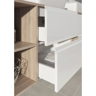 Szafka 59.5x44.7x57 cm podumywalkowa wisząca biała S590042 Cersanit Modo