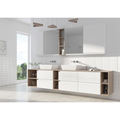 Szafka 59.5x44.7x57 cm podumywalkowa wisząca biała S590042 Cersanit Modo