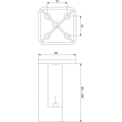 Nóżki S5990162 Cersanit City