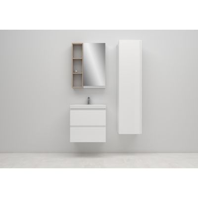 Umywalka z szafką 60 cm białą S801223DSM Cersanit Moduo