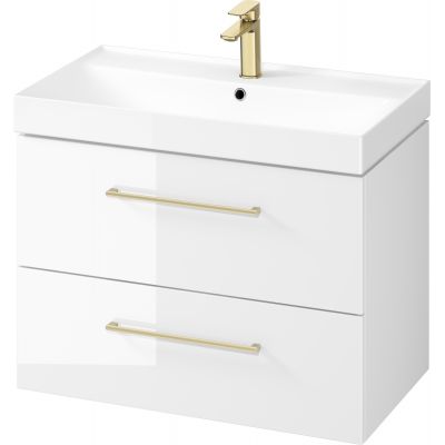 Szafka 79.4x44.4x57.2 cm podumywalkowa wisząca biała S932073 Cersanit Larga