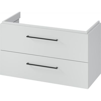 Szafka 99.4x44.4x57.2 cm podumywalkowa wisząca szara S932078 Cersanit Larga