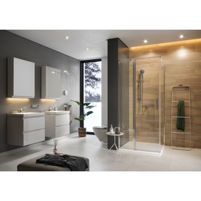 Brodzik kwadratowy 90 S601122 Cersanit Tako