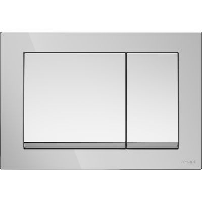 Cersanit Enter II przycisk spłukujący chrom błyszczący K97-509