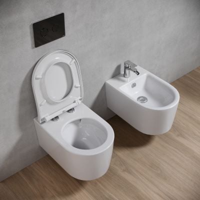 Miska WC z deską wolnoopadającą S701419 Cersanit Inverto