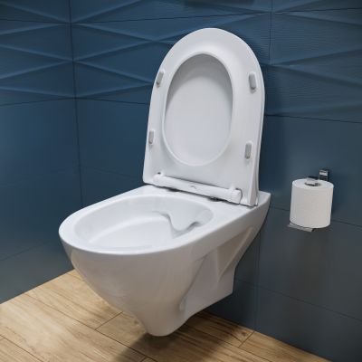 Zestaw miska + deska wolnoopadająca S701453 Cersanit Mille
