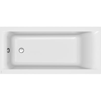 Wanna prostokątna Slim 160x75 cm biała S301305 Cersanit Larga