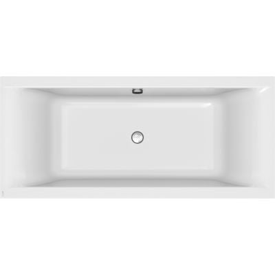 Wanna prostokątna Slim 180x80 cm biała S301306 Cersanit Larga