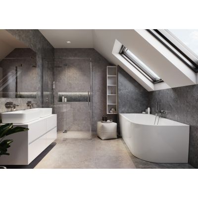 Wanna wolnostojąca 170x82 cm S301329 Cersanit Crea