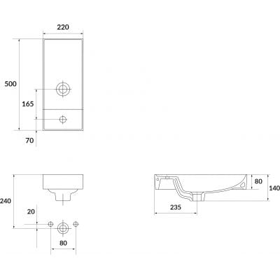 Zestaw Cersanit K677005, S932110DSM