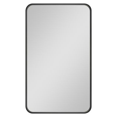 Lustro 50x80 cm prostokątne czarny 5905241011530 Dubiel Vitrum Rio