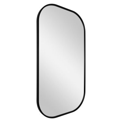 Lustro 50x90 cm owalne czarny 5905241012834 Dubiel Vitrum Luis