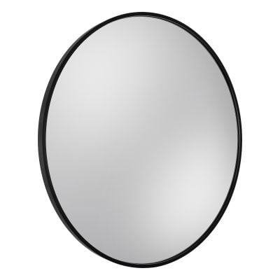 Lustro 60x60 cm okrągłe z oświetleniem czarny 5905241012964 Dubiel Vitrum Zoe