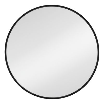 Lustro 60x60 cm okrągłe z oświetleniem czarny 5905241012964 Dubiel Vitrum Zoe