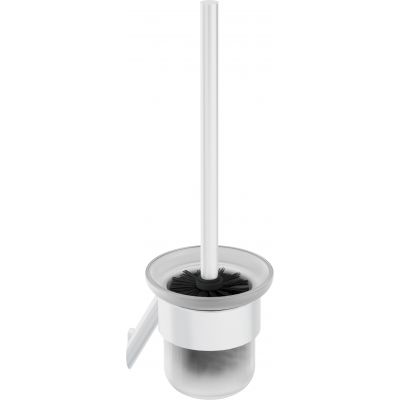 Szczotka toaletowa ścienna biała ADIA711 Deante Silia