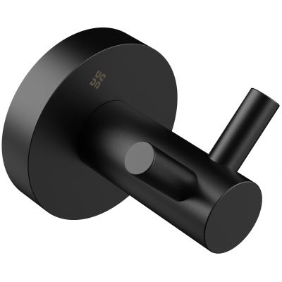 Wieszak na ręcznik czarny ADJN121 Deante Jasmin