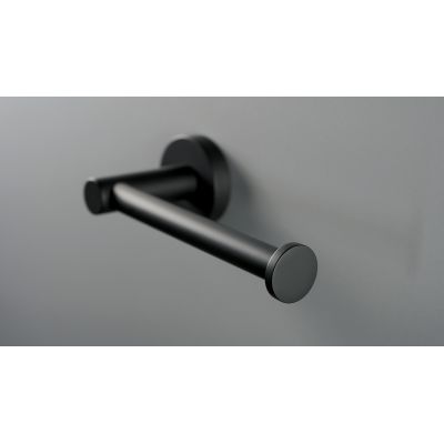 Uchwyt na papier toaletowy czarny ADJN211 Deante Jasmin