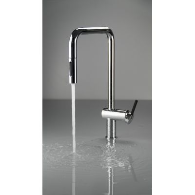 Bateria kuchenna stojąca chrom BKM073N Deante Momi