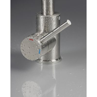 Bateria kuchenna stojąca stal-beżowa BOC5740 Deante Luno