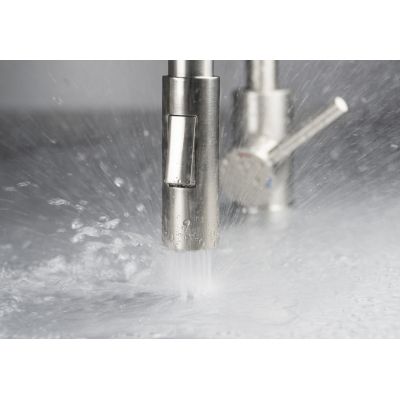 Bateria kuchenna stojąca stal-beżowa BOC5740 Deante Luno