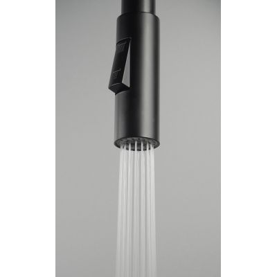 Bateria kuchenna stojąca czarna BOCN74M Deante Luno