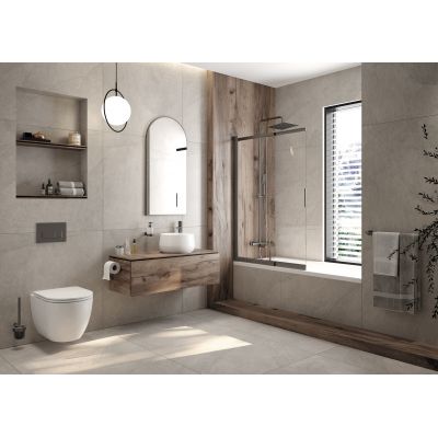 Deante Arnika BQAD20N bateria umywalkowa stojąca grafit