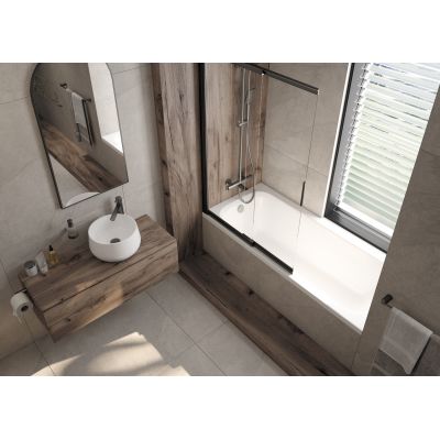 Deante Arnika BQAD20N bateria umywalkowa stojąca grafit