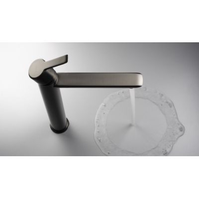 Deante Arnika BQAD20N bateria umywalkowa stojąca grafit