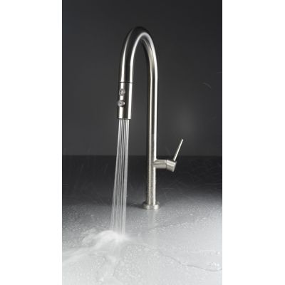 Deante Olfato BQOF72M bateria kuchenna stojąca stal