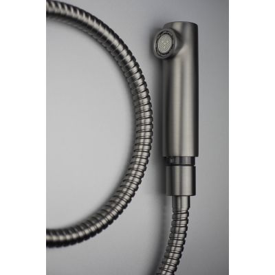 Deante Silia BQSD73M bateria kuchenna stojąca grafit/szary