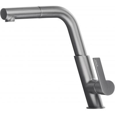 Deante Silia BQSD73M bateria kuchenna stojąca grafit/szary