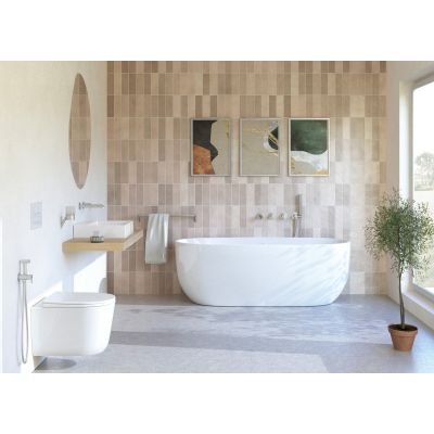 Deante Silia BQSF34M bateria bidetowa podtynkowa stal