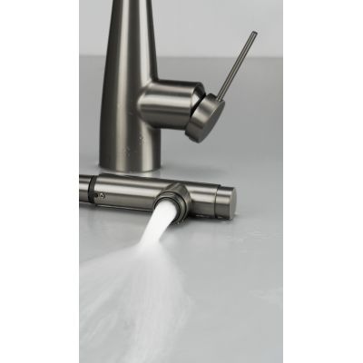 Bateria kuchenna stojąca grafit/szary BRED75M Deante Eridan