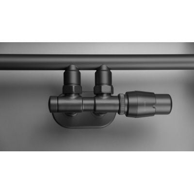 Grzejnik łazienkowy drabinkowy 85x50 cm grafit AGIDG31 Deante Silia