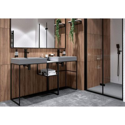 Brodzik kwadratowy 90x90 cm szary KQRS41B Deante Correo