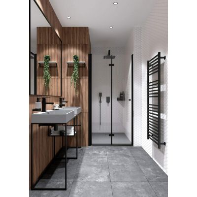 Brodzik kwadratowy 90x90 cm szary KQRS41B Deante Correo