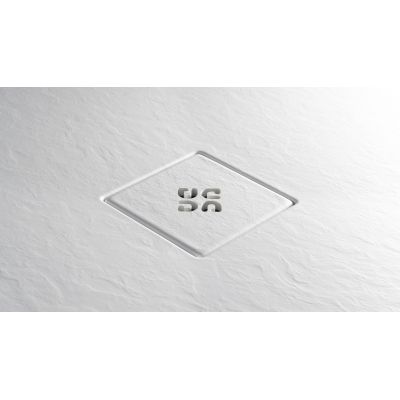 Brodzik prostokątny z maskownicą 90x80 cm biały KSKA00809B Deante Silia