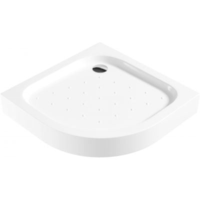 Brodzik półokrągły 80x80 cm biały KTA054B Deante Standard New