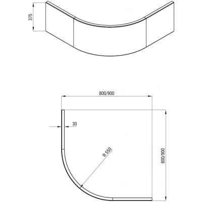 Obudowa do brodzika KTD041O Deante Deep