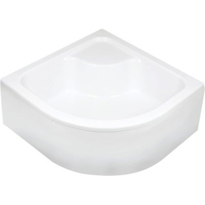 Brodzik półokrągły 80x80 cm biały KTD042B Deante Deep