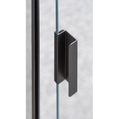 Deante Kerria Plus uchwyt do drzwi prysznicowych czarny mat KTSXN10X