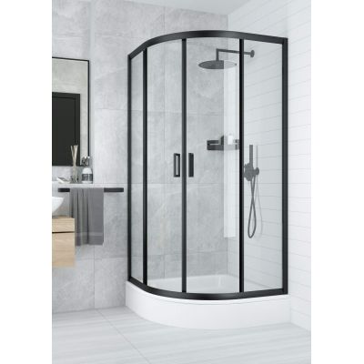 Brodzik półokrągły 90x90 cm biały KTU031B Deante Plus II