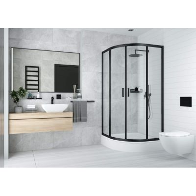 Brodzik półokrągły 90x90 cm biały KTU031B Deante Plus II