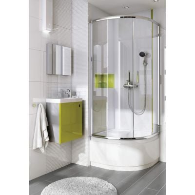 Kabina prysznicowa półokrągła 80x80 cm KYP052K Deante Funkia